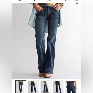 Wrangler Women's Indigo Flare Jeans